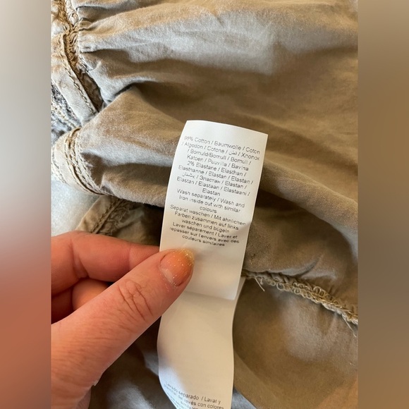 Cream Utility Jacket Size Small - Picture 5 of 9